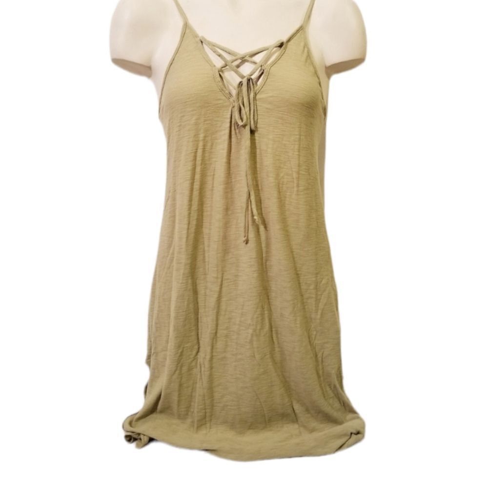 Michell by Comune Earville Army‎ Green Dress Sz M